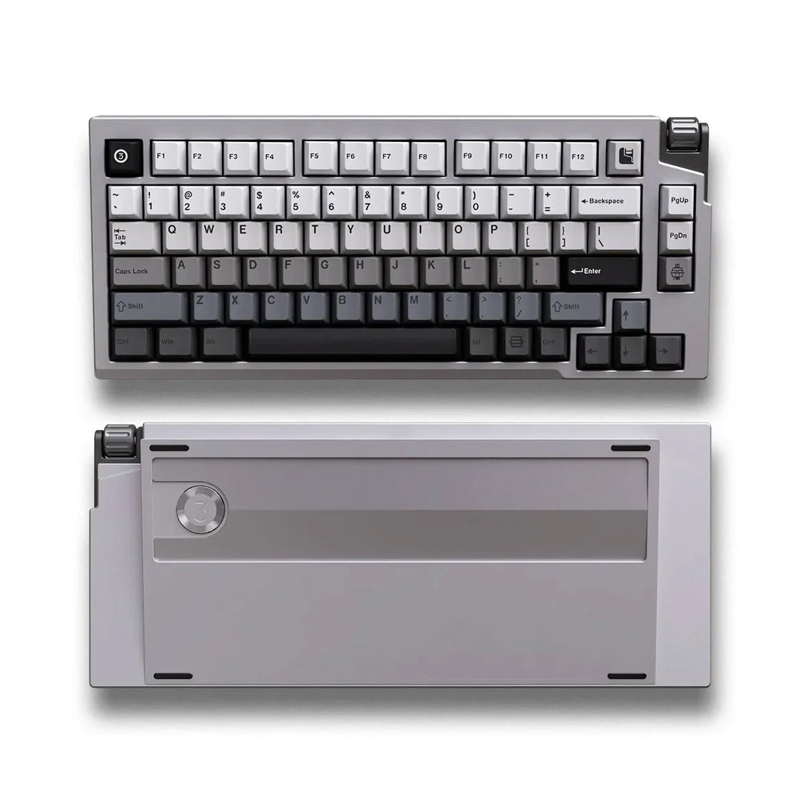 Luminkey75 V2 Keyboard - Fully Built Aurora Silver